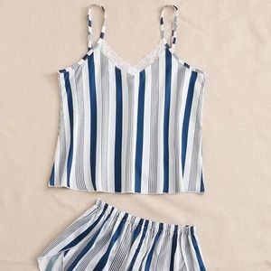 🆕 Satin Striped Pyjamas